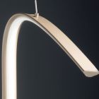 Moderní kovová závěsná lampa s LED světelným zdrojem - Steven Viadurini