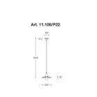 Současná závěsná lampa, Civetta Aldo Bernardi on-line Viadurini