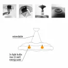 Venkovní závěsná lampa z plastového cloudu - Nefos od společnosti Myyour Viadurini