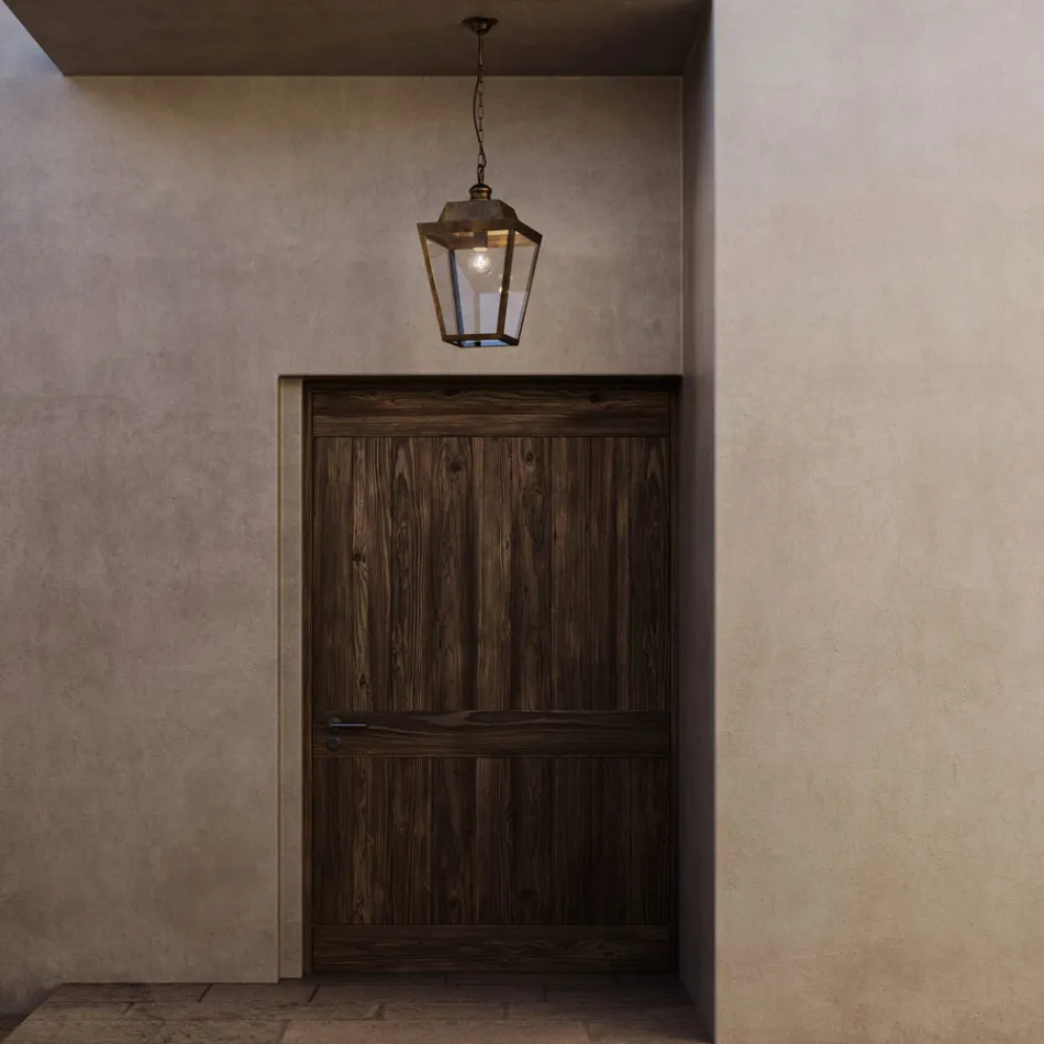 Závěsné svítidlo v industriálním stylu Quadro Il Fanale Viadurini