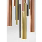 Moderní trubková odpružená lampa s flexibilním kabelem - trubka Aldo Bernardi Viadurini