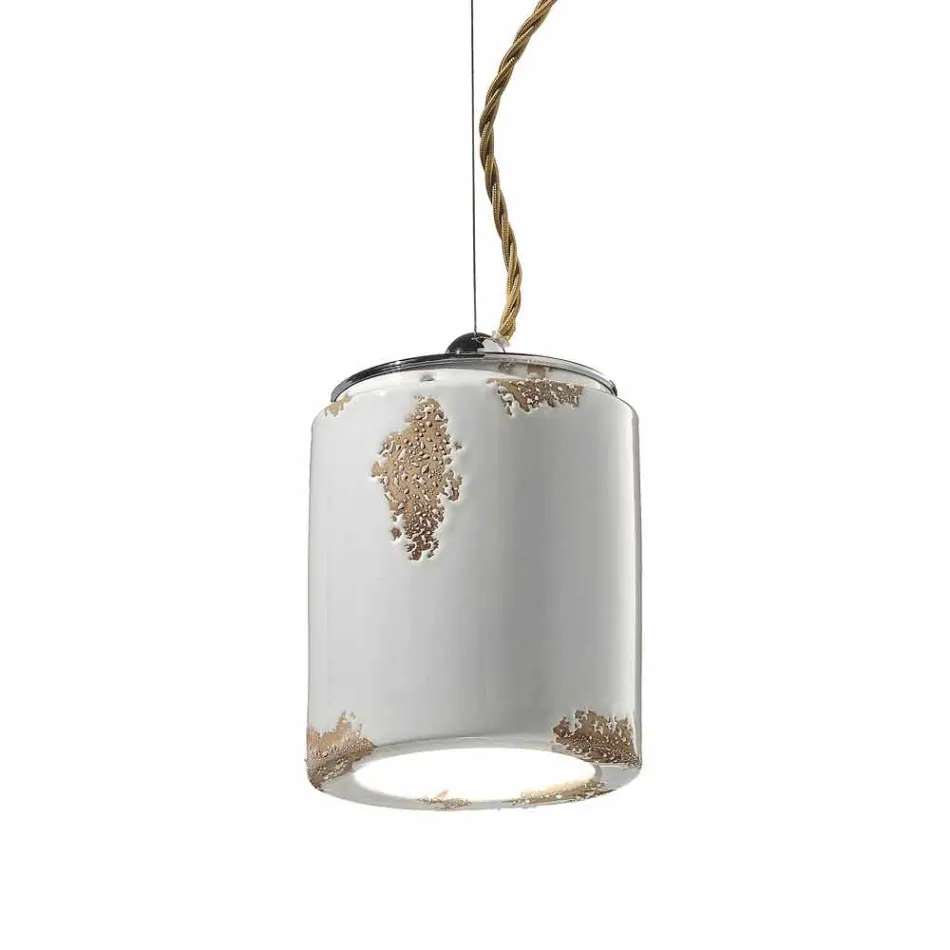 Závěsná lampa řemeslník vinobraní Ferroluce Viadurini