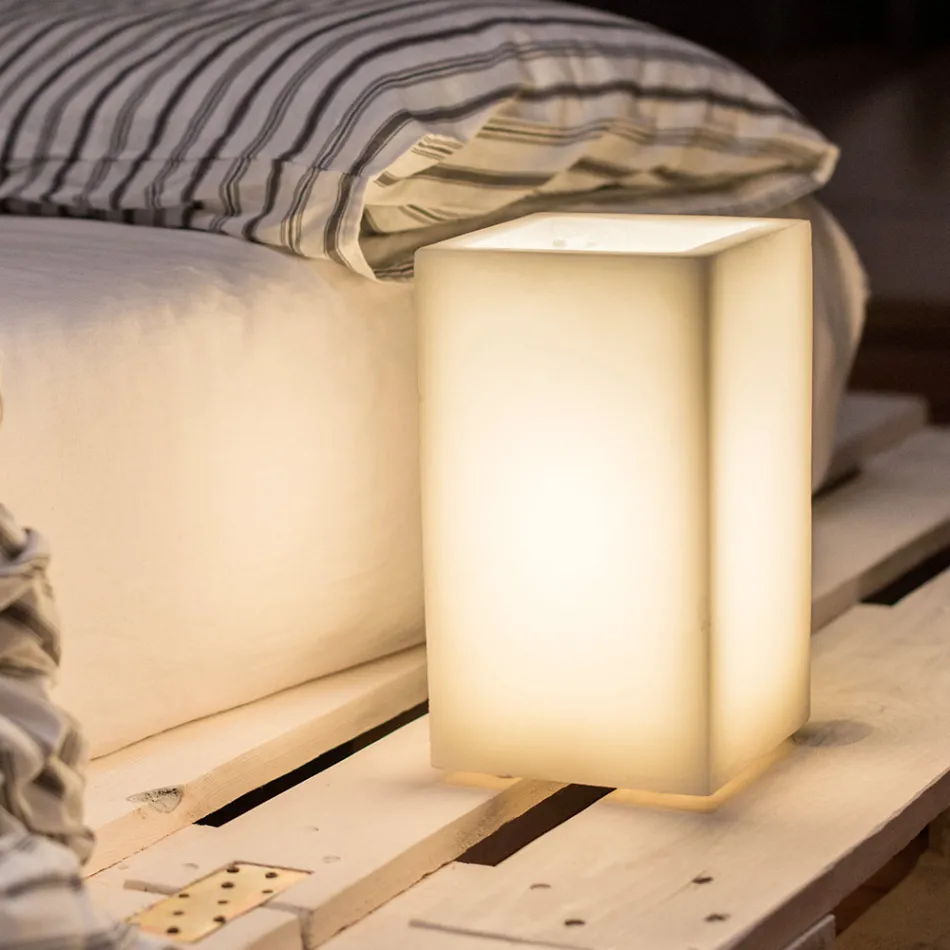 Lampa Abat-jour z vonného vosku různých barev Made in Italy - Dalila Viadurini