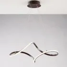 Ručně vyrobená skleněná a kovová lampa vyrobená v Itálii do obývacího pokoje a ložnice - Pictor Viadurini