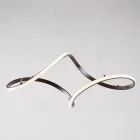 Ručně vyrobená skleněná a kovová lampa vyrobená v Itálii do obývacího pokoje a ložnice - Pictor Viadurini