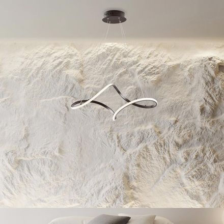 Ručně vyrobená skleněná a kovová lampa vyrobená v Itálii do obývacího pokoje a ložnice - Pictor Viadurini