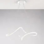 Ručně vyrobená skleněná a kovová lampa vyrobená v Itálii do obývacího pokoje a ložnice - Pictor Viadurini