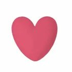 Barevné Slide Love stolní lampa srdce vyrobené v Itálii Viadurini