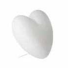 Barevné Slide Love stolní lampa srdce vyrobené v Itálii Viadurini