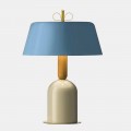 Stolní lampa z hliníku a mosazi 5 luxusních povrchových úprav - Bonton od Il Fanale