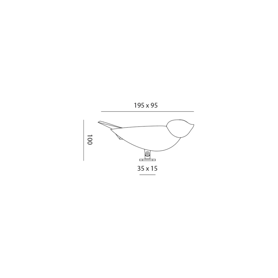 Stolní lampa ze smaltované toskánské majoliky Made in Italy - Uccellino Viadurini