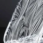 LED stojací lampa Akrylátová křišťálová laserová dekorace - Possett Viadurini