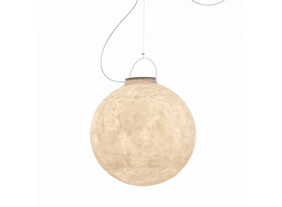 Venkovní závěsná svítilna In-es.artdesign Luna Out v nebulitu Viadurini