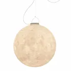 Venkovní závěsná svítilna In-es.artdesign Luna Out v nebulitu Viadurini