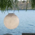 Venkovní závěsná svítilna In-es.artdesign Luna Out v nebulitu Viadurini