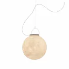 Venkovní závěsná svítilna In-es.artdesign Luna Out v nebulitu Viadurini