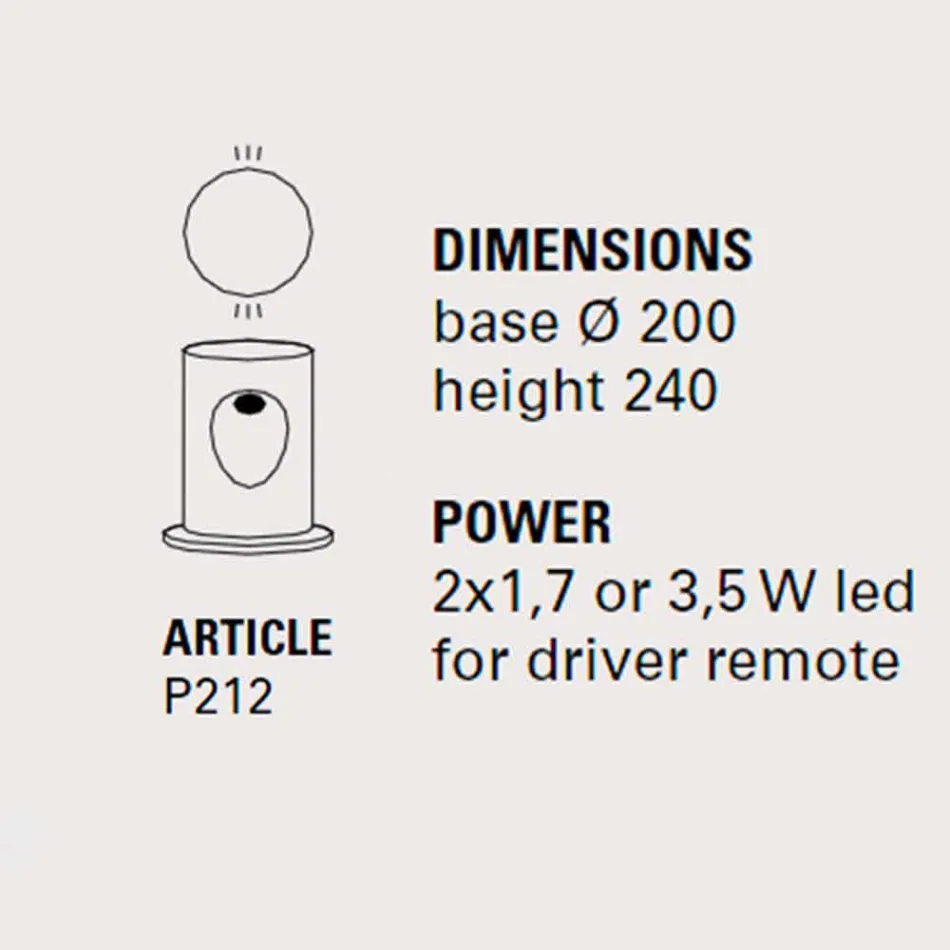 Venkovní stojací lampa s 2 světly, U-Boat - Toscot Viadurini