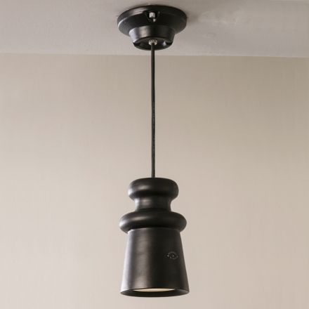 Venkovní lampa v majolice a kovu vyrobena v Itálii - Toscot Battersea Viadurini