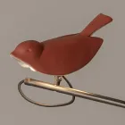 Venkovní lampa ze smaltované toskánské majoliky Made in Italy - Uccellino Viadurini