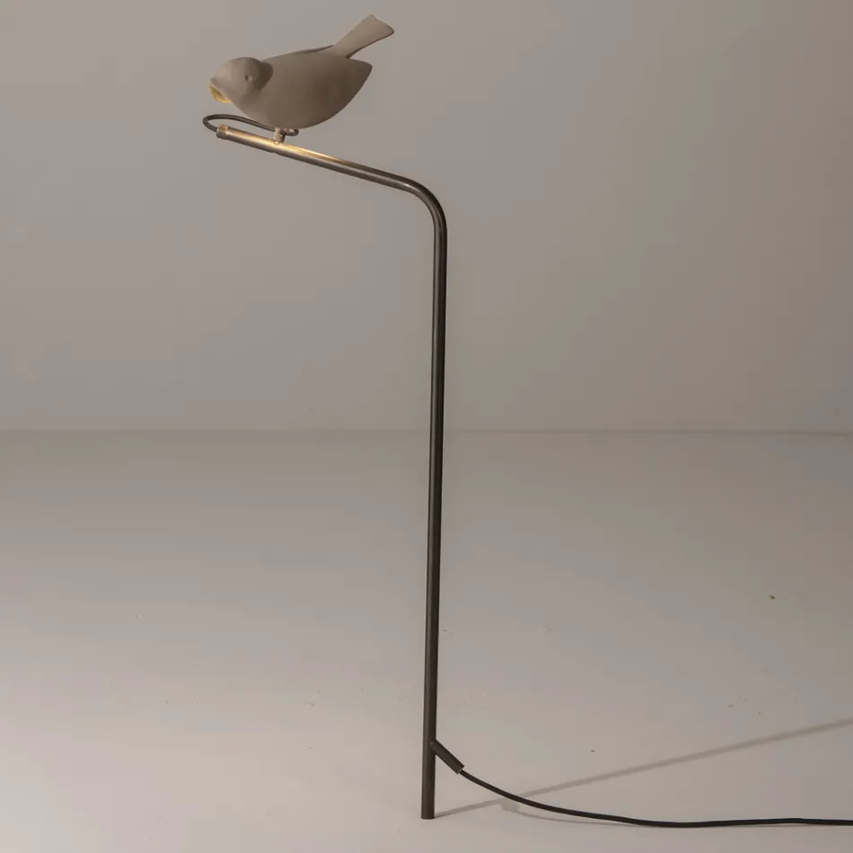 Venkovní lampa ze smaltované toskánské majoliky Made in Italy - Uccellino Viadurini