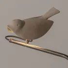 Venkovní lampa ze smaltované toskánské majoliky Made in Italy - Uccellino Viadurini