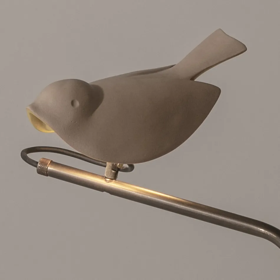 Venkovní lampa ze smaltované toskánské majoliky Made in Italy - Uccellino Viadurini