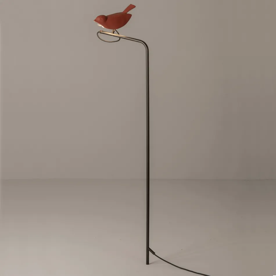 Venkovní lampa ze smaltované toskánské majoliky Made in Italy - Uccellino Viadurini