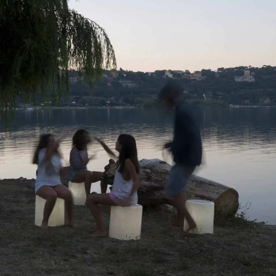 Nebulitní venkovní lampa In-es.artdesign Bin F Nebulo Mimo země Viadurini