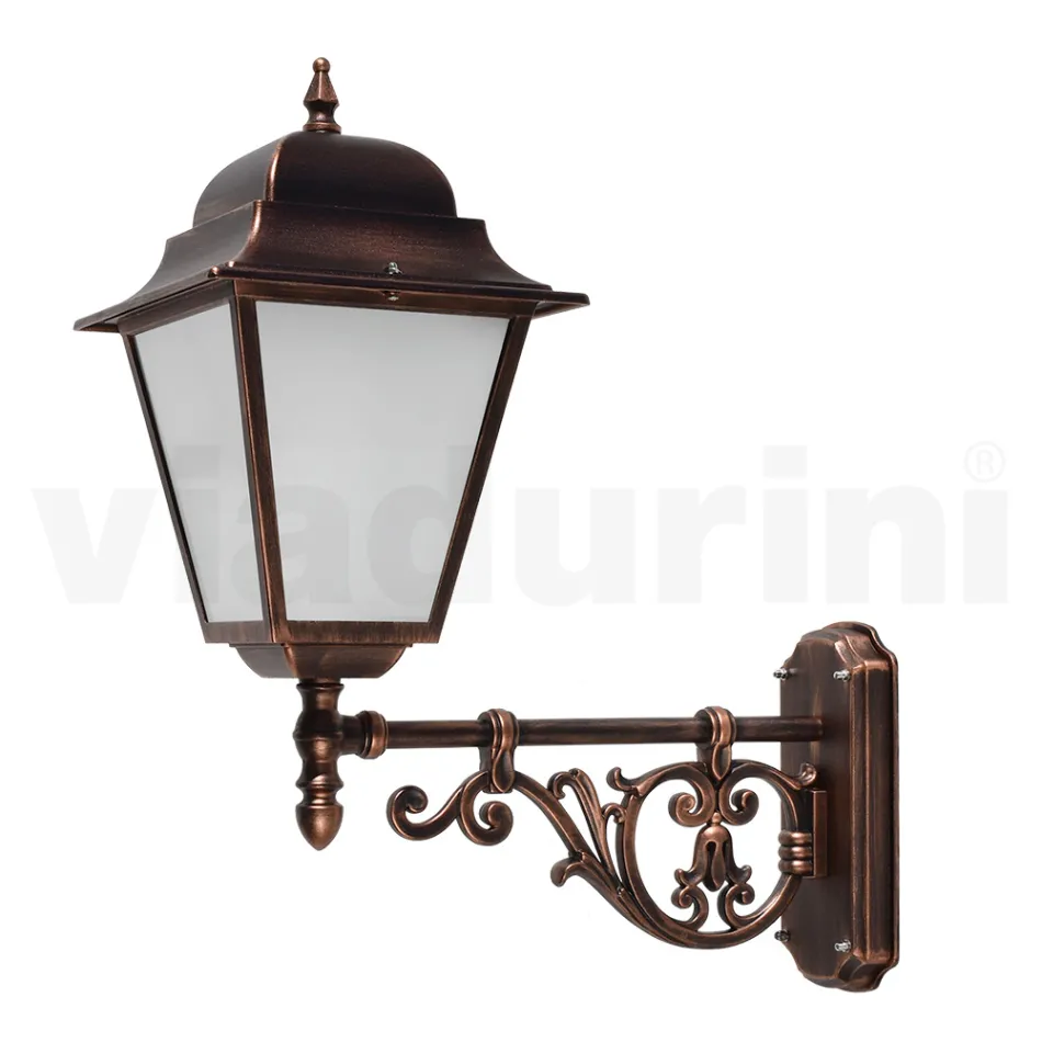 Venkovní lampa ze skla a hliníku v 5 různých provedeních - Alchymista Viadurini