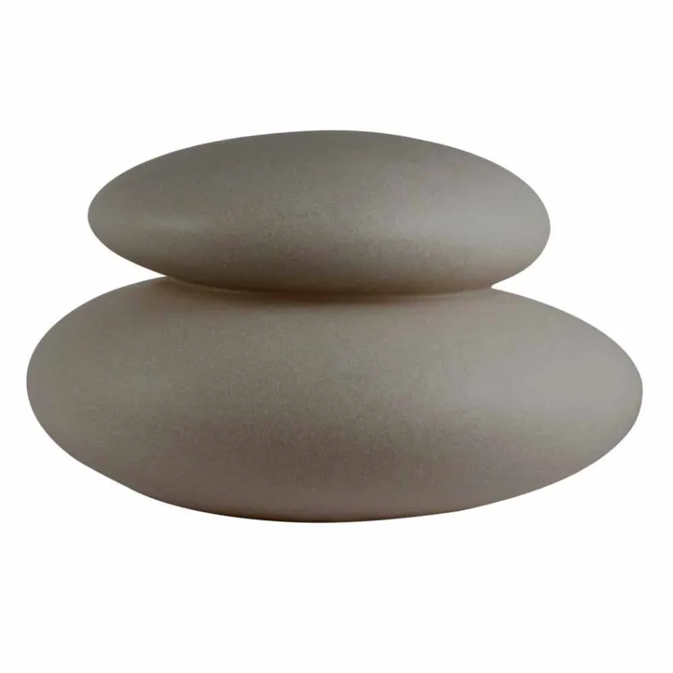 Venkovní nebo vnitřní lampa ve tvaru skály, moderní barevný design - Sassostar Viadurini