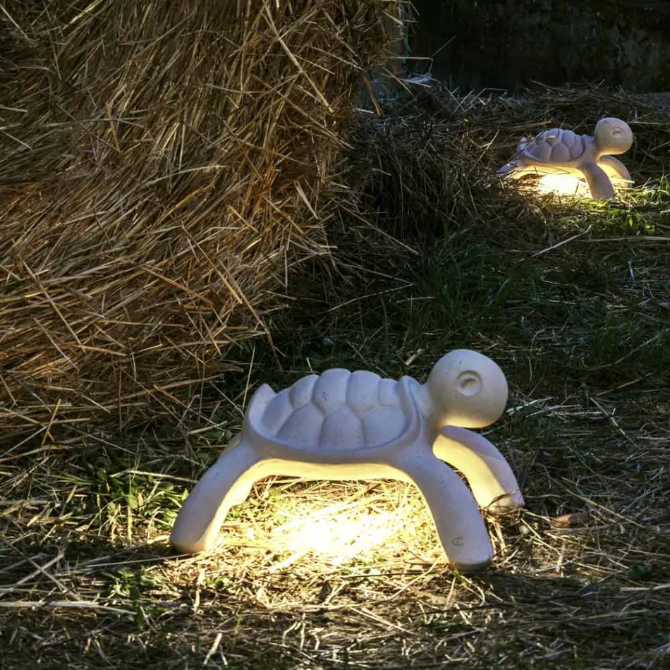 Dobíjecí a dotykově stmívatelná venkovní lampa - Turtle Viadurini