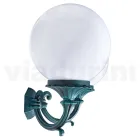 Zahradní lampa se 2 akrylovými světly a hliníkovou konstrukcí - Trovanero Viadurini