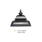 Vintage stojací zahradní lampa z hliníku Made in Italy - Bonaria Viadurini