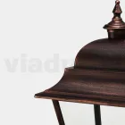 Vintage stojací zahradní lampa z hliníku Made in Italy - Bonaria Viadurini