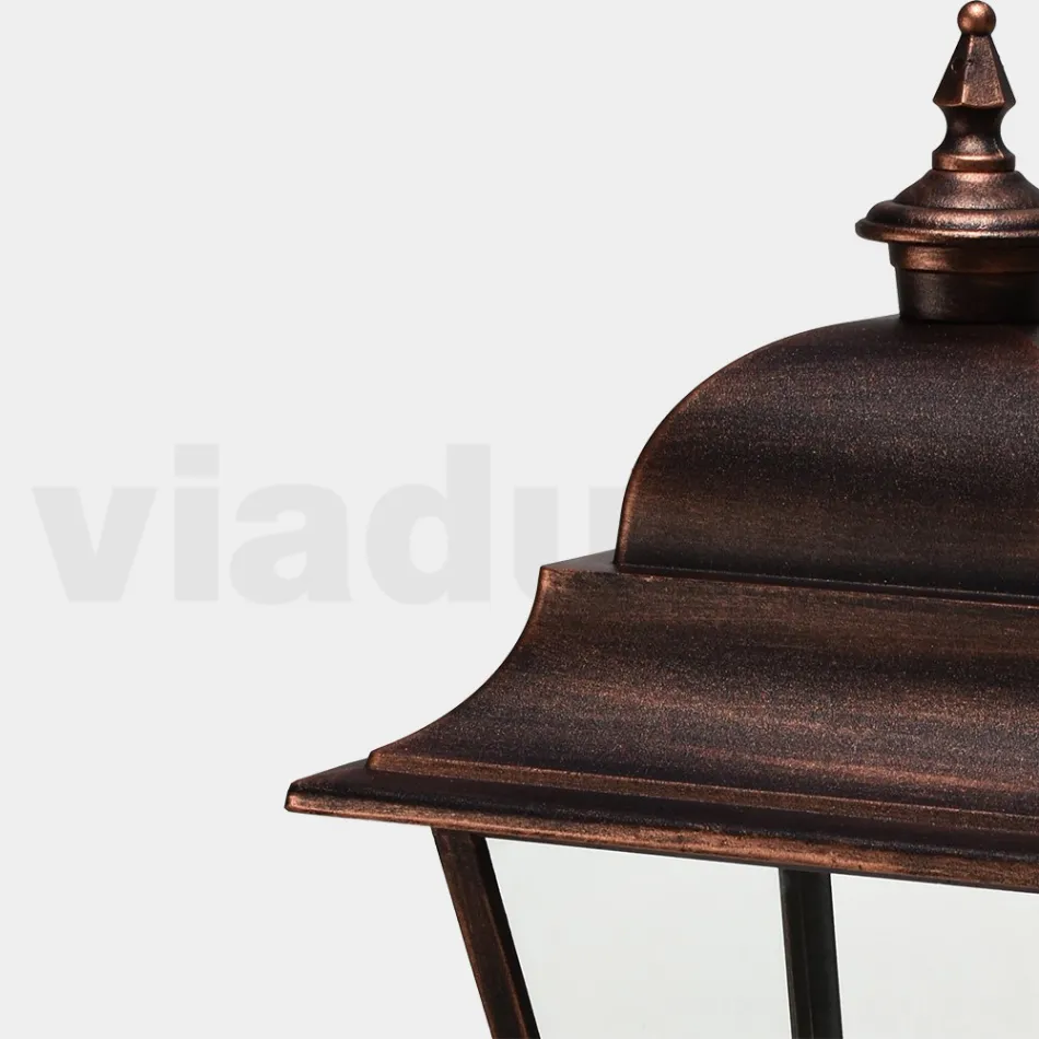 Vintage stojací zahradní lampa z hliníku Made in Italy - Bonaria Viadurini