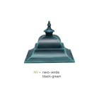 Vintage stojací zahradní lampa z hliníku Made in Italy - Bonaria Viadurini