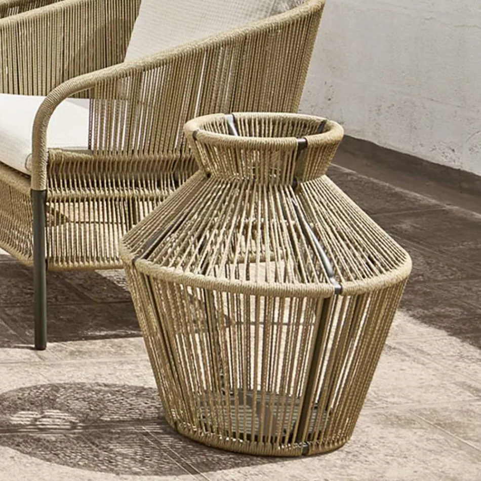 Fiber and Aluminium Garden Lamp Made in Italy - Cricket by Varaschin Viadurini