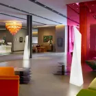 Světlá bílá svítilna Prisma Slide Manhattan vyrobená v Itálii Viadurini