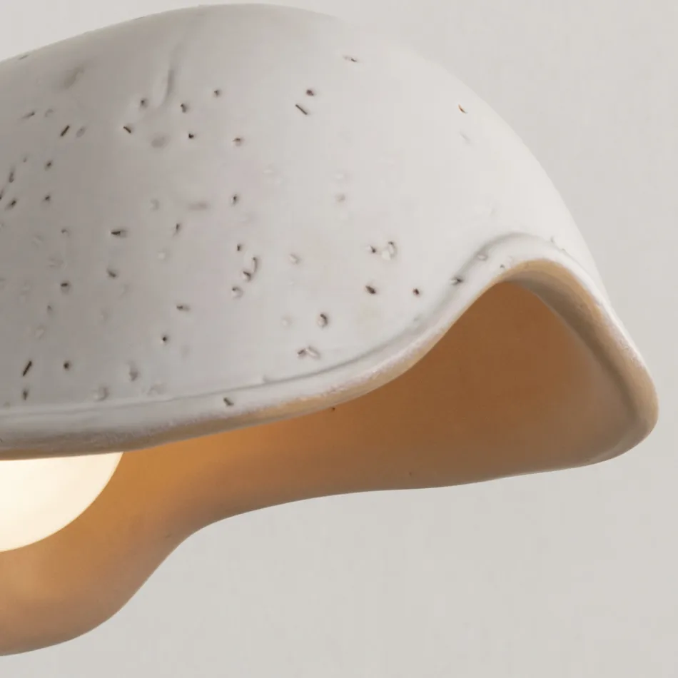 Ručně vyrobená nástěnná lampa v toskánské majolice vyrobená v Itálii - Toscot Bistrò Viadurini