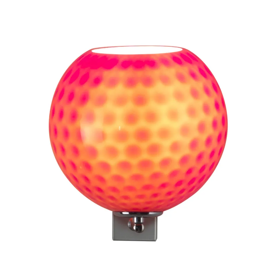 Nástěnná lampa Artisan z benátského foukaného skla - Bolle Balloton Viadurini