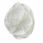 Nástěnné svítidlo bílá perla moderní design, průměr 28 cm, Lena Viadurini
