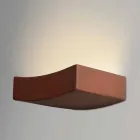 Lampa moderní design ocelové stěně Ø13xh.3,5xsp.10 cm Osea Viadurini