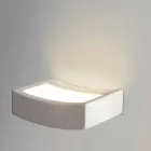Lampa moderní design ocelové stěně Ø13xh.3,5xsp.10 cm Osea Viadurini