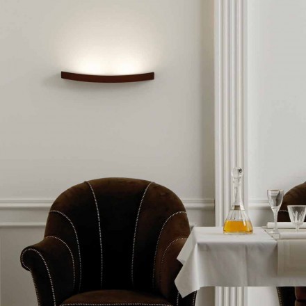 Lampa moderní design ocel zeď Ø50xh.3,5xsp.10 cm Eldora Viadurini