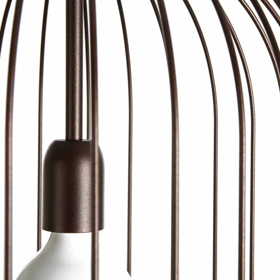 Nástěnné svítidlo ocel Ø35xh.70xL.cavo100 cm Bibiana Viadurini