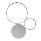 Nástěnná lampa z lakovaného kovu s moderním designem LED - Punto Viadurini