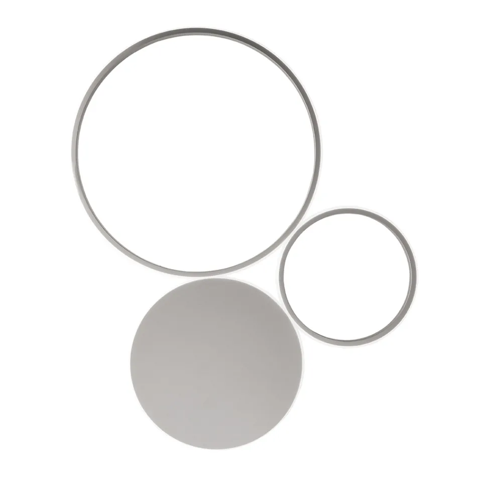 Nástěnná lampa z lakovaného kovu s moderním designem LED - Punto Viadurini