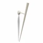 Nástěnná lampa z lakovaného kovu s integrovanou LED vyrobenou v Itálii - trůn Viadurini