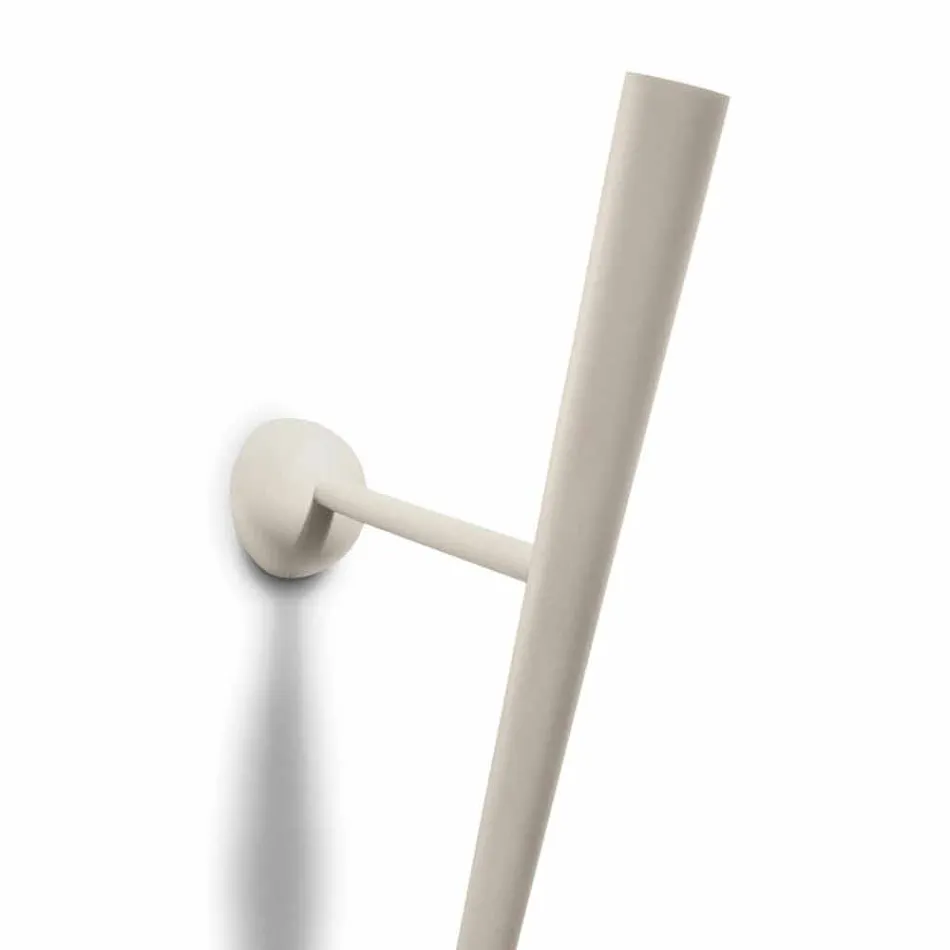 Nástěnná lampa z lakovaného kovu s integrovanou LED vyrobenou v Itálii - trůn Viadurini