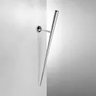 Nástěnná lampa z lakovaného kovu s integrovanou LED vyrobenou v Itálii - trůn Viadurini